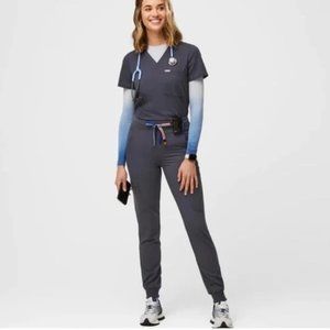 FIGS Limited Edition Pride Collection Charcoal Zola Skinny Scuba Pant Size S/P